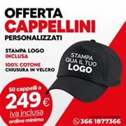 OFFERTA - 50 Cappellini Personalizzati